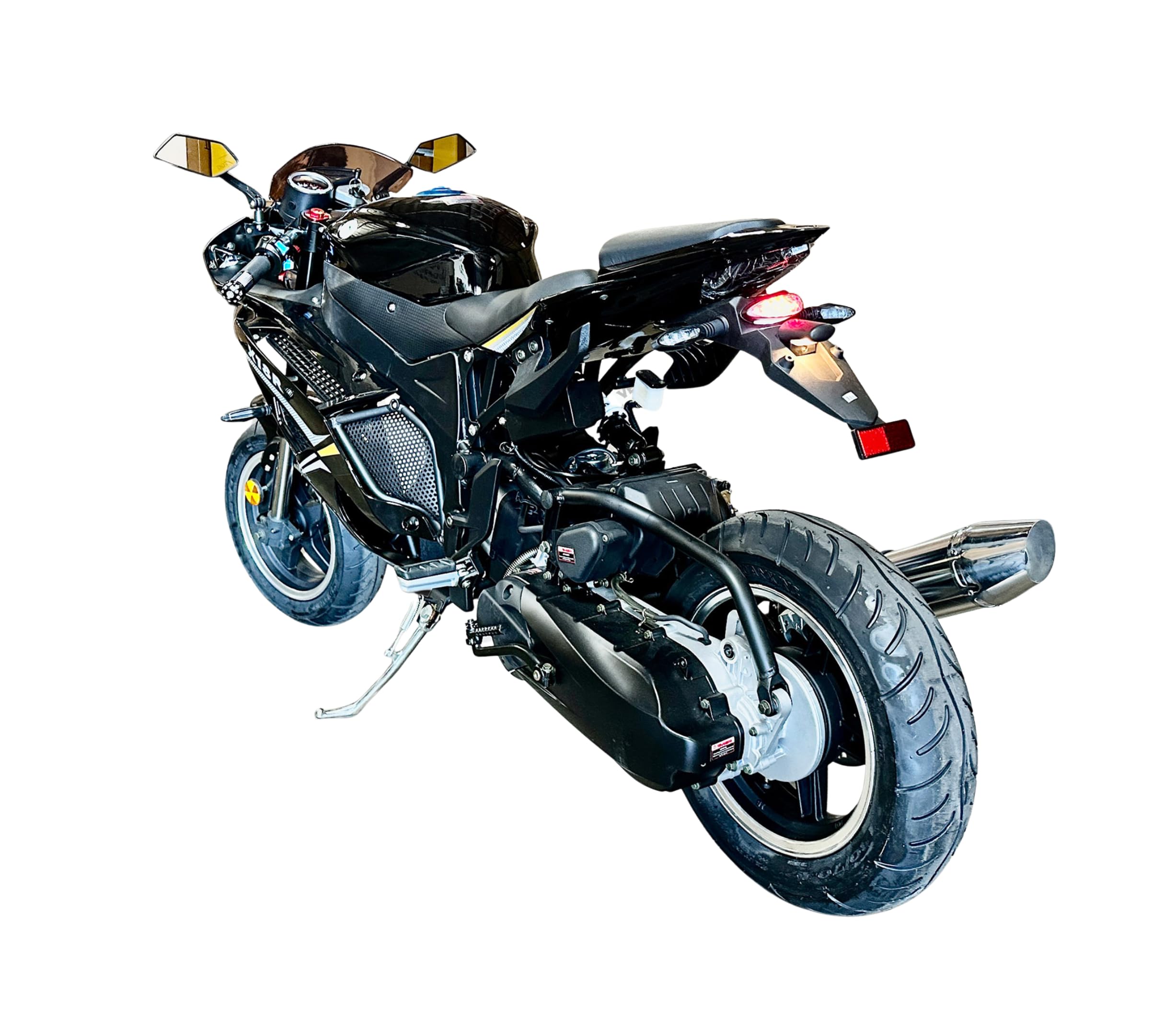 Amazon.com: 200cc Automatic Motorcycle, Venom X18R Black, RX-6